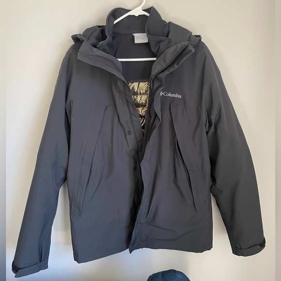 Columbia Men's Canyon Meadows Omni-Heat Infinity Interchange Jacket Black Medium - Picture 2 of 10